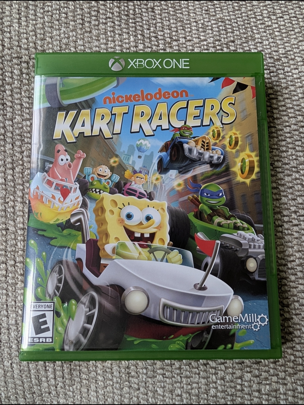 Nickelodeon Kart Racers Xbox One - Green Case